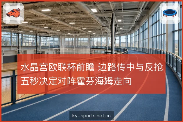 水晶宫欧联杯前瞻 边路传中与反抢五秒决定对阵霍芬海姆走向